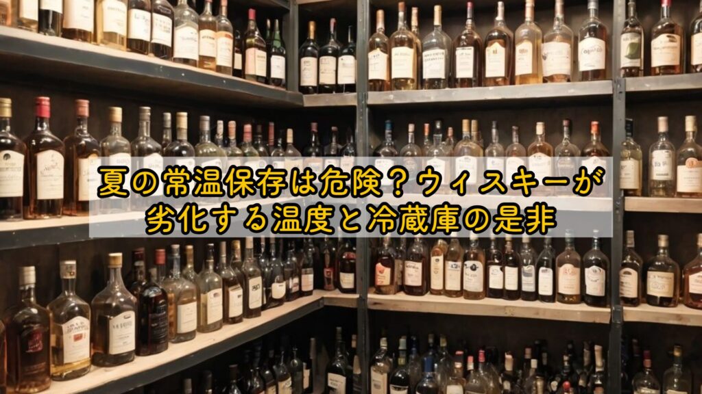 夏の常温保存は危険?ウィスキーが劣化する温度と冷蔵庫の是非