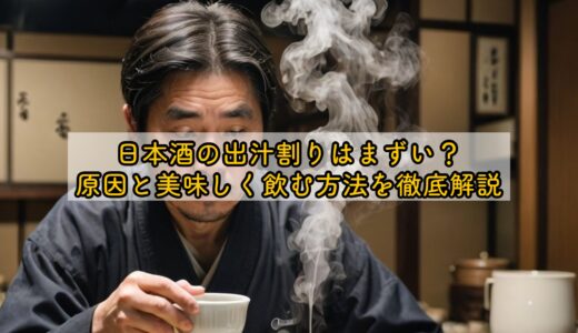 日本酒の出汁割りはまずい？原因と美味しく飲む方法を徹底解説