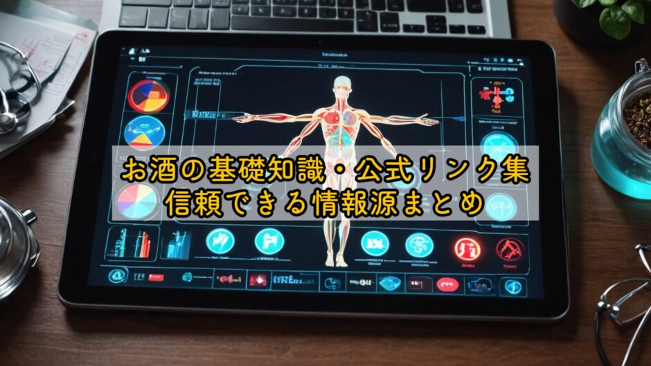 お酒の基礎知識・公式リンク集｜信頼できる情報源まとめ